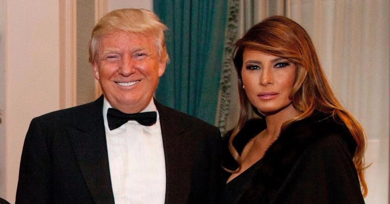 Donald J. Trump and melania