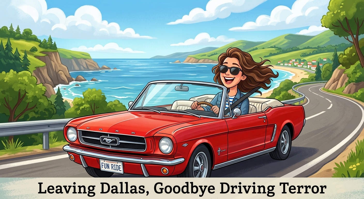 Moving on up, to anywhere drivers aren't psycho.