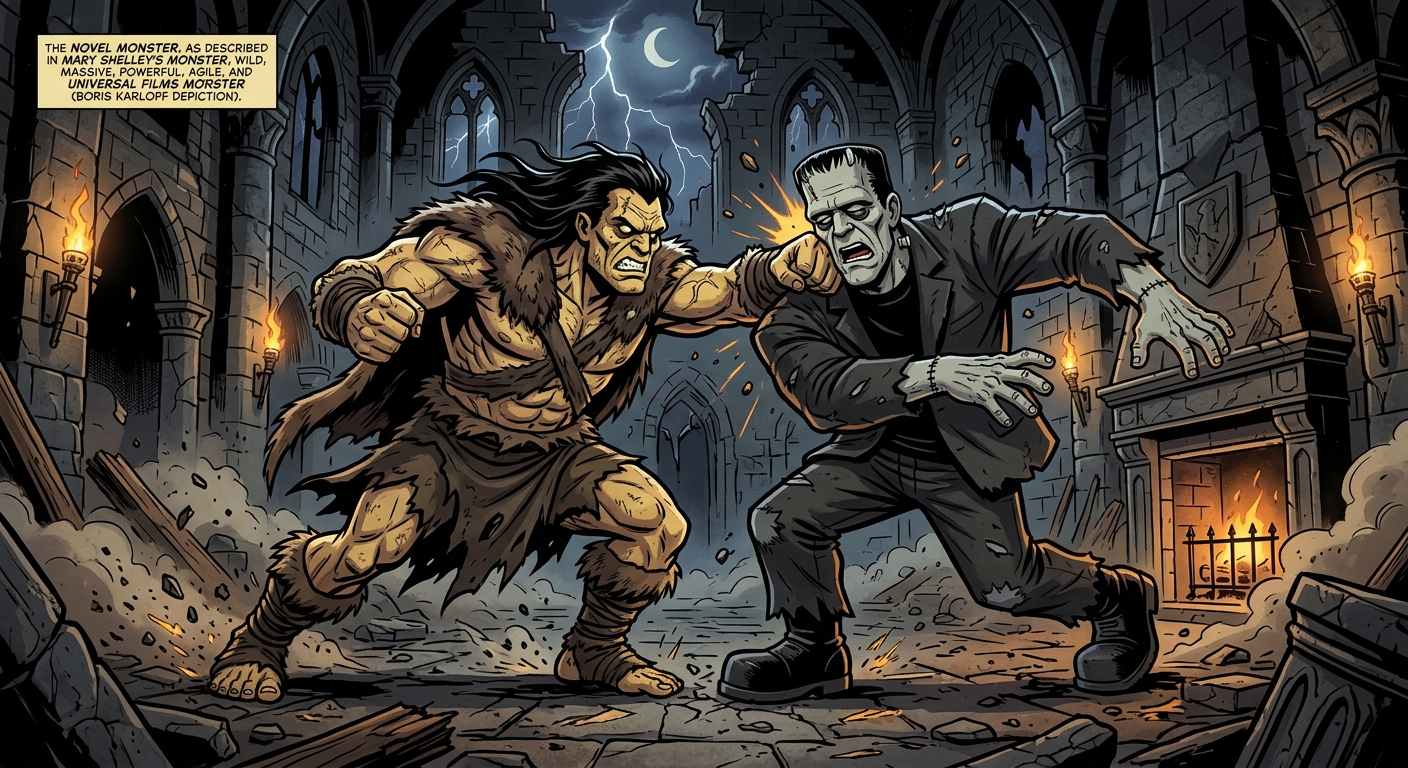Frankenstein's Monster VS Frankenstein's Monster