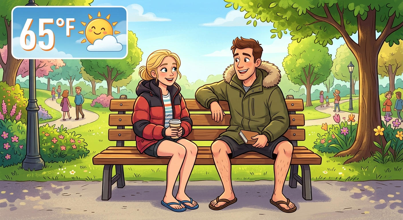 Tina and Ted 65 degrees